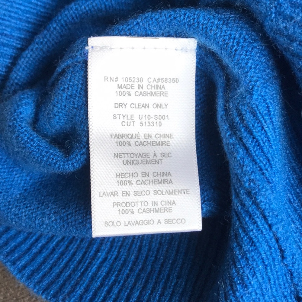 Equipment cashmere sweater, size small - Picture 5 of 5